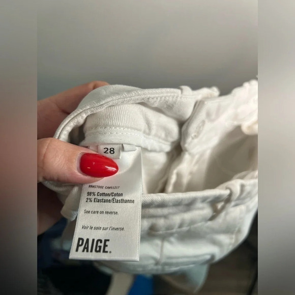 Paige white flare jeans - Picture 5 of 6